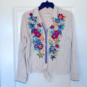 Johnny Was button down tie